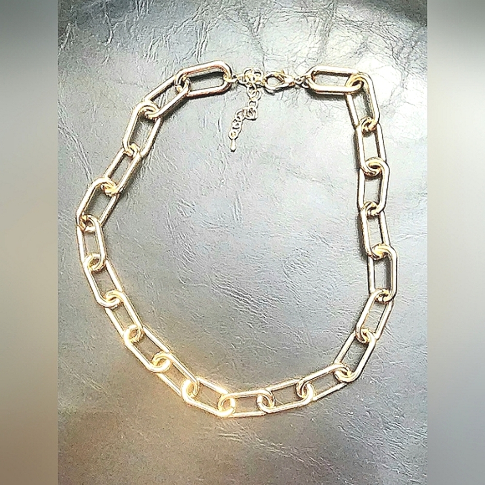 NEW GOLD TARNISH RESISTANT CHAIN NECKLACE
